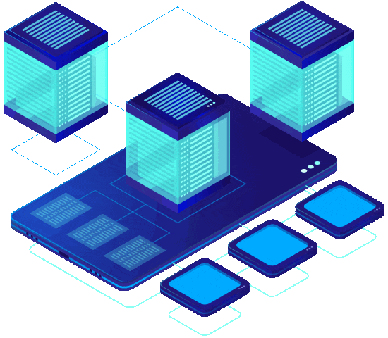 Animatie van servers